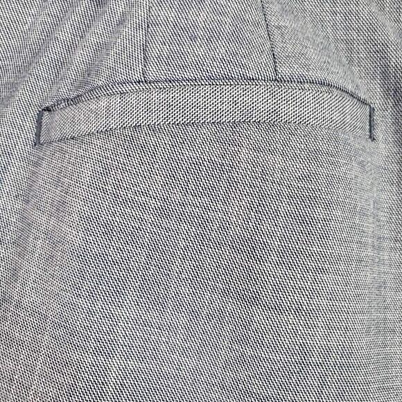 Talbots Pants Women’s Plus Size 16 Trousers Blue Straight Leg Flat Front - Picture 6 of 9